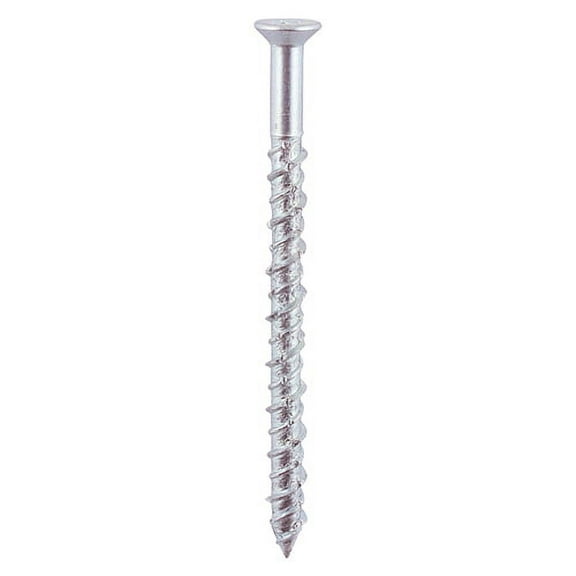 Timco - Masonry Screws - TX - Countersunk - Zinc (Size 6.0 x 80 - 8 Pieces)