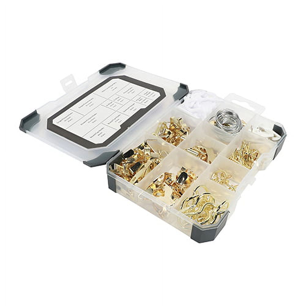 Timco - Mixed Tray - Picture Hanging Kit (Size 179pcs - 179 Pieces)