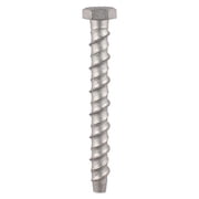 Timco - Multi-Fix Masonry Bolts - Hex - Exterior - Silver Size 12.0 x 130 - 25 Pieces