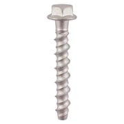 Timco - Multi-Fix Masonry Bolts - Hex Flange - Exterior - Silver Size 6.0 x 75 - 100 Pieces