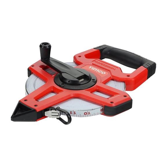 Timco - Open Reel Tape Measure (Size 50m x 13mm - 1 Each)