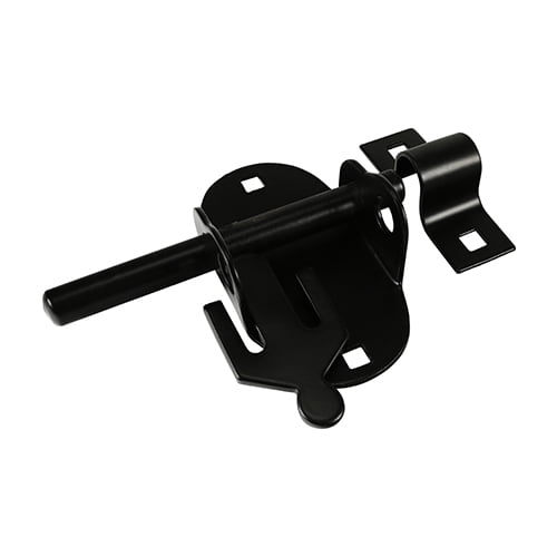 Timco - Oval Padbolt - Black (Size 4" - 1 Each)