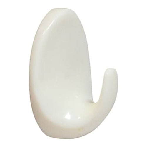 Timco - Oval Self-Adhesive Hooks - Small (Size 37.5 x 28.0 - 5 Pieces)