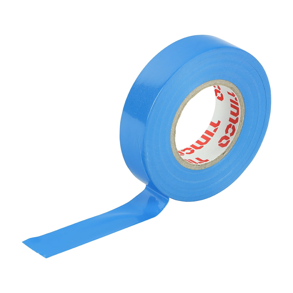 Timco - PVC Insulation Tape - Blue (Size 25m x 18mm - 10 Pieces)