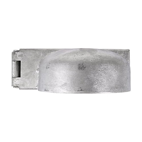 Timco - Padlock Protection Bar - Heavy Duty - Left - Hot Dipped Galvanised (Size 7 1/2" - 1 Each)