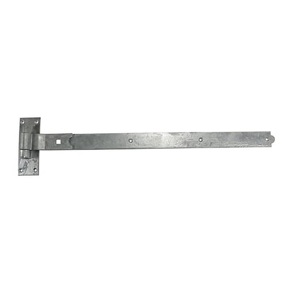 Timco - Pair of Cranked Band & Hook On Plates - Hot Dipped Galvanised (Size 900mm - 2 Pieces)