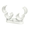 thumbnail image 1 of Timco - Pipe Clips - Quick Lock - Double (Size 15mm - 50 Pieces), 1 of 1