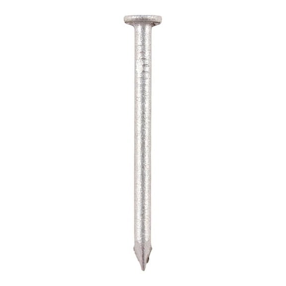 Timco - Round Wire Nails - Galvanised (Size 50 x 2.65 - 0.5 Kilograms)