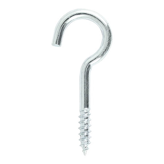 Timco - Screw Hooks - Zinc (Size 100mm - 2 Pieces)