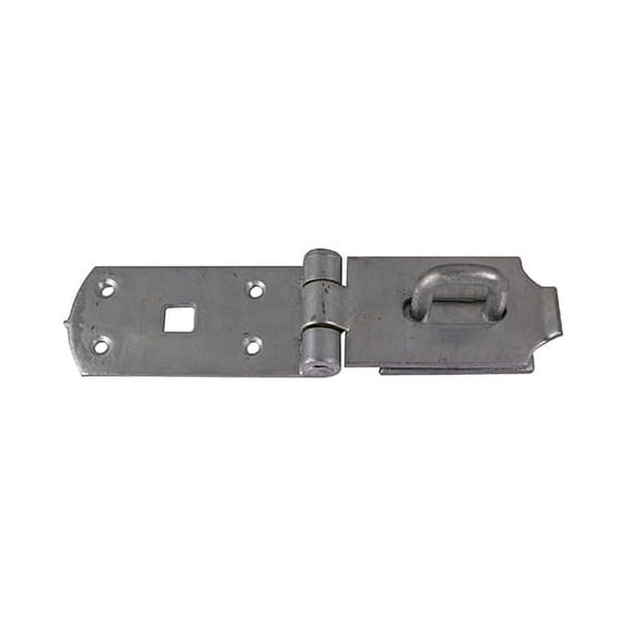 Timco - Secure Bolt On Hasp & Staple - Heavy Duty - Hot Dipped Galvanised (Size 10" - 1 Each)