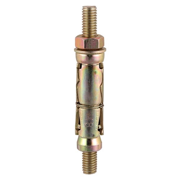 Timco - Shield Anchor Projecting Bolts - Yellow (Size M10:60P (M10 x 130) - 14 Pieces)