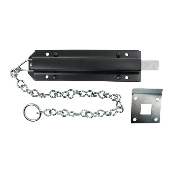 Timco - Spring Chain Bolt - Black (Size 18" - 1 Each)