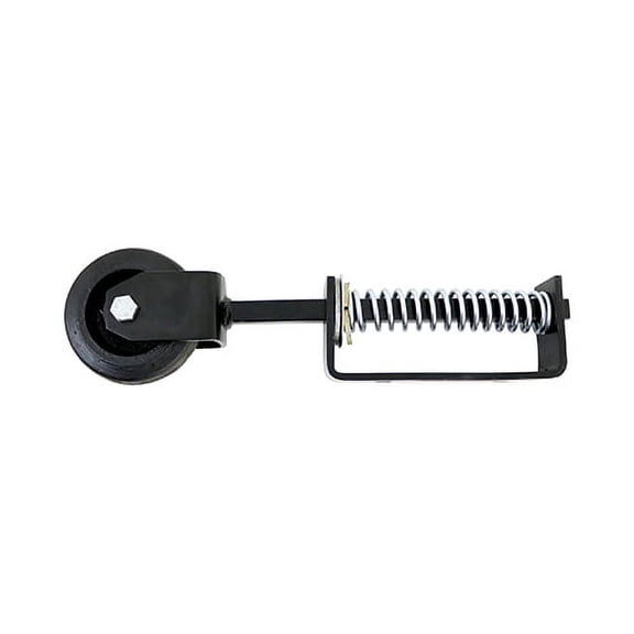 Timco - Spring Loaded Field Gate Wheel - Heavy Duty - Black (Size 370mm - 1 Each)