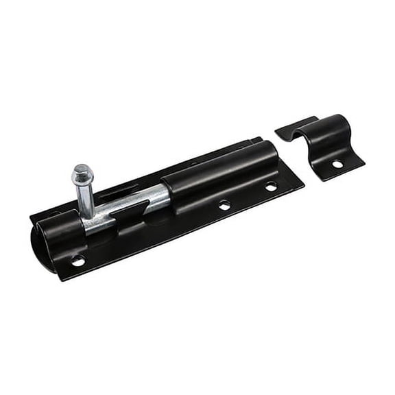 Timco - Straight Tower Bolt - Black (Size 3" - 1 Each)