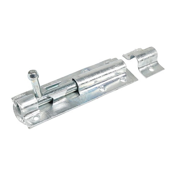 Timco - Straight Tower Bolt - Zinc (Size 4" - 1 Each)