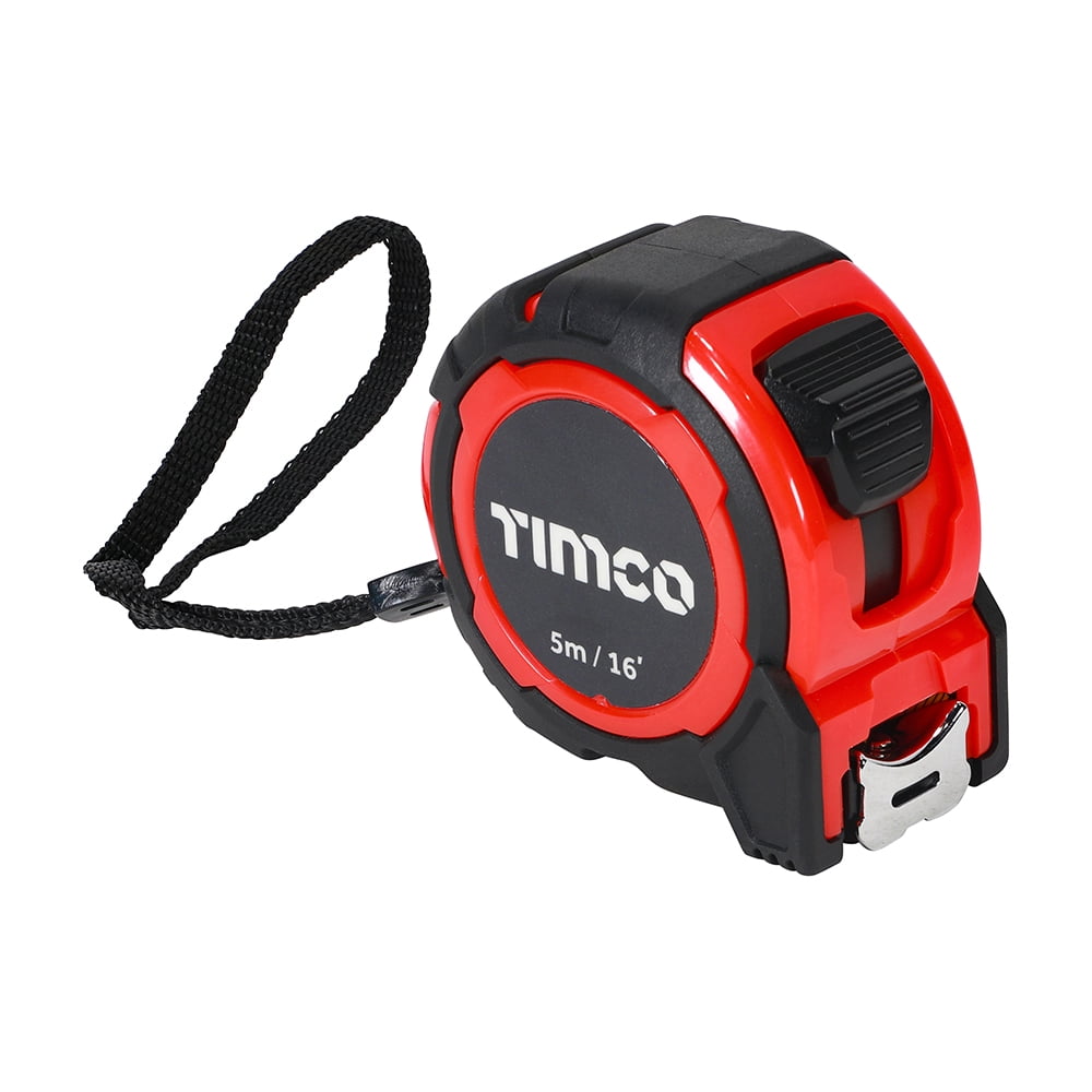 Timco - Tape Measure (Size 5m/16ft x 25mm - 1 Each)