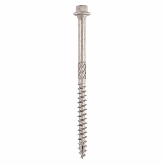 Timco - Timber Frame Construction & Landscaping Screws - Hex - A4 Stainless Steel (Size 6.7 x 250 - 25 Pieces)