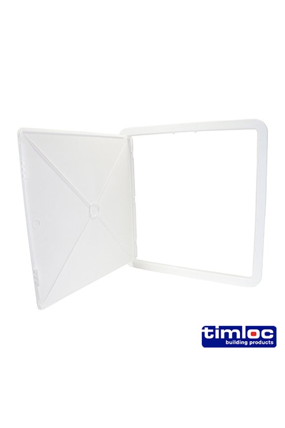 - Timloc Access Panel - Plastic - White - AP450 (Size 470 x 470 - 1 Each)