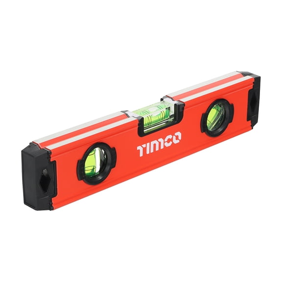 Timco - Toolbox Spirit Level - Aluminium (Size 225mm - 1 Each)