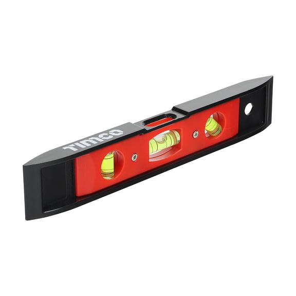 Timco - Toolbox Spirit Level - Plastic (Size 225mm - 1 Each)