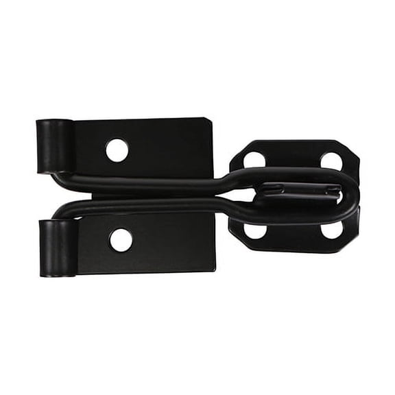 Timco - Wire Pattern Hasp & Staple - Black (Size 4" - 1 Each)