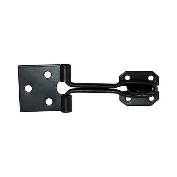 Timco - Wire Pattern Hasp & Staple - Black (Size 4" - 1 Each)
