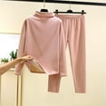 thumbnail image 1 of Timdgard Fall Outfits for Women Fall Winter High Neck Long Sleeve Tops Pants Comfy Loungewear 2 Piece Sets, 1 of 6