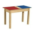 thumbnail image 1 of Time-2-Play TPRET20-PRB Rectangle Play Table with Trough & 20 in. Legs & Duplo Compatible Grid, Red & Blue, 1 of 5