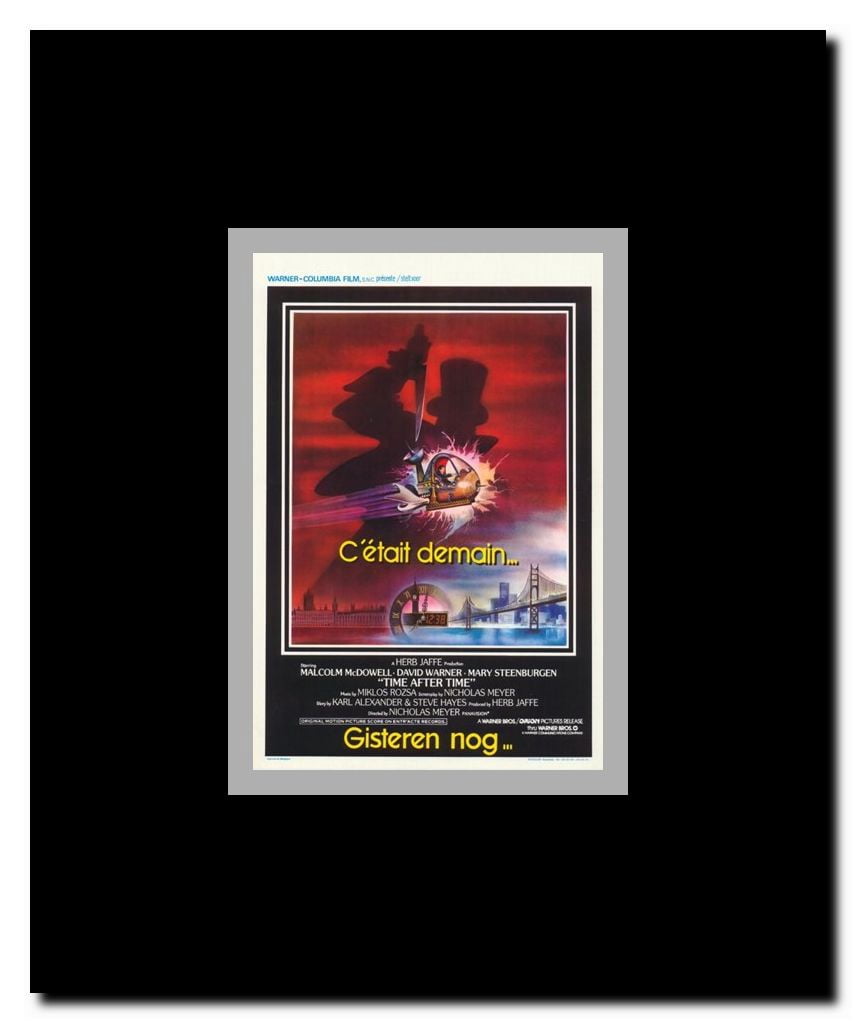 Time After Time Framed Movie Poster