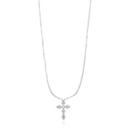 Time And Tru Delicate Cross Necklace