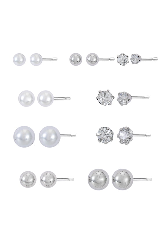 Eb Essentials Multi Ear 9-on Silv Pearl Ear