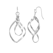 Time And Tru Twist Hoop Earrings