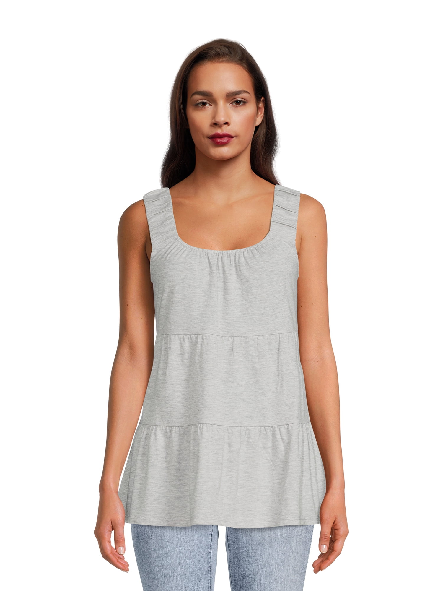 Time And Tru Women's Babydoll Tunic Top