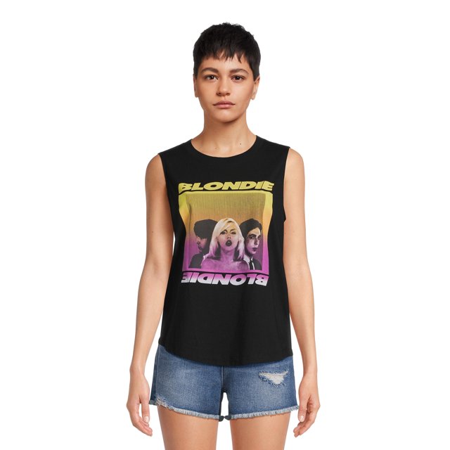 Time And Tru Women's Band Graphic Tank