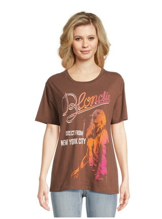 Oversized Printed T-shirt - White/Blondie - Ladies