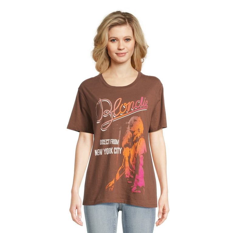 Blondie t shirt women's hot sale