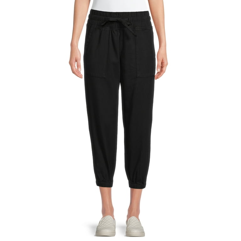 Time And Tru Women s Cargo Joggers Walmart
