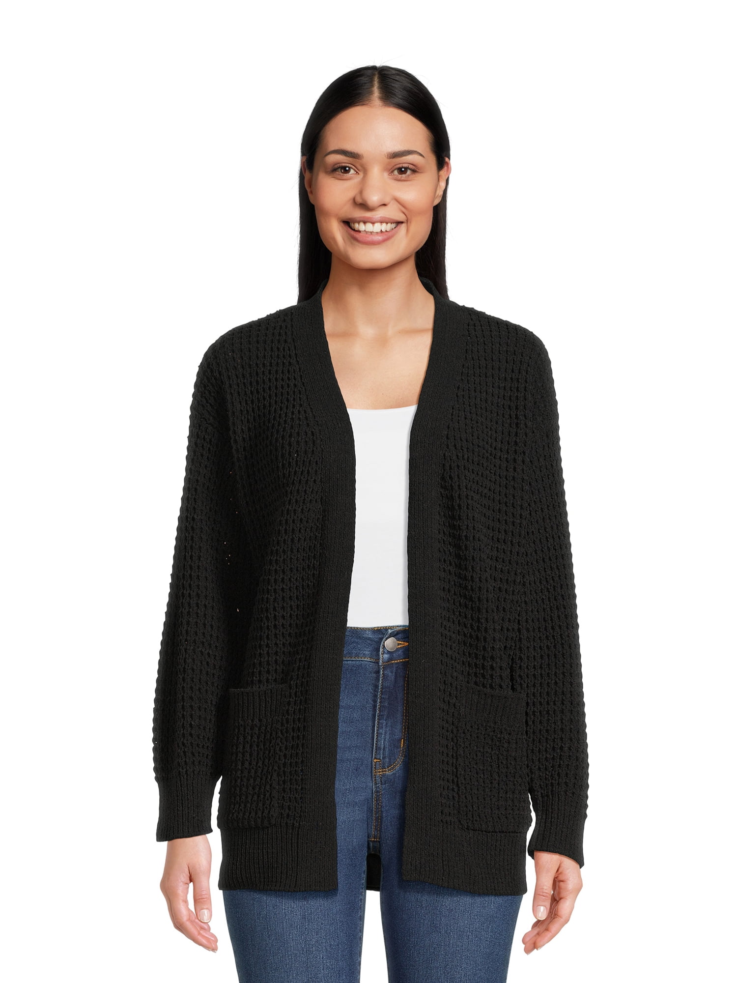 Time And Tru Women's Chenille Cardigan - Walmart.com