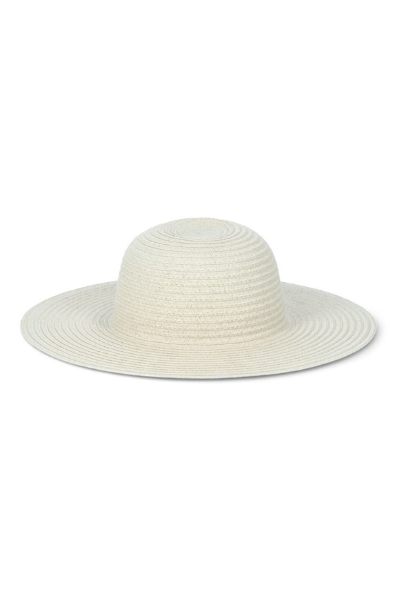 Women’s Floppy Hat, Light Natural, One Size Fits Most