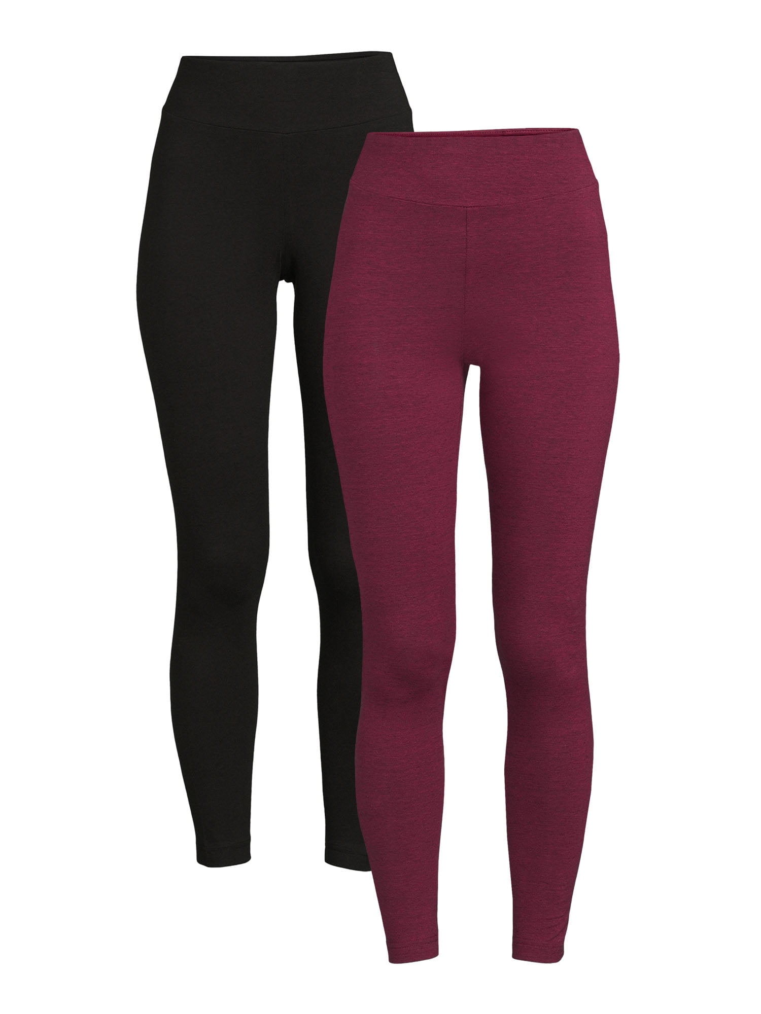 Time And Tru Women's High Rise Ankle Knit Leggings - Yahoo Shopping