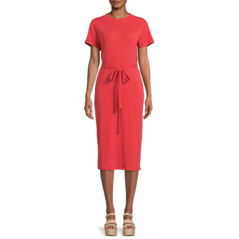 Time and tru midi shirt dress new arrivals