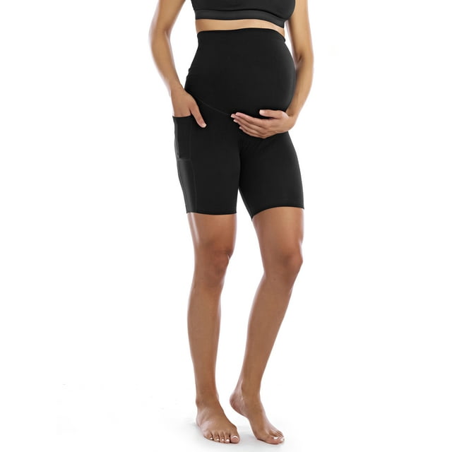 Time And Tru Women's Maternity Bike Short