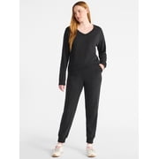 Time and Tru Women's and Women’s Plus French Terry Set, 2-Piece, Sizes XS-4X