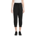 thumbnail image 1 of Time And Tru Women’s Relaxed Utility Jogger Sweatpants, Sizes XS-3XL, 1 of 1