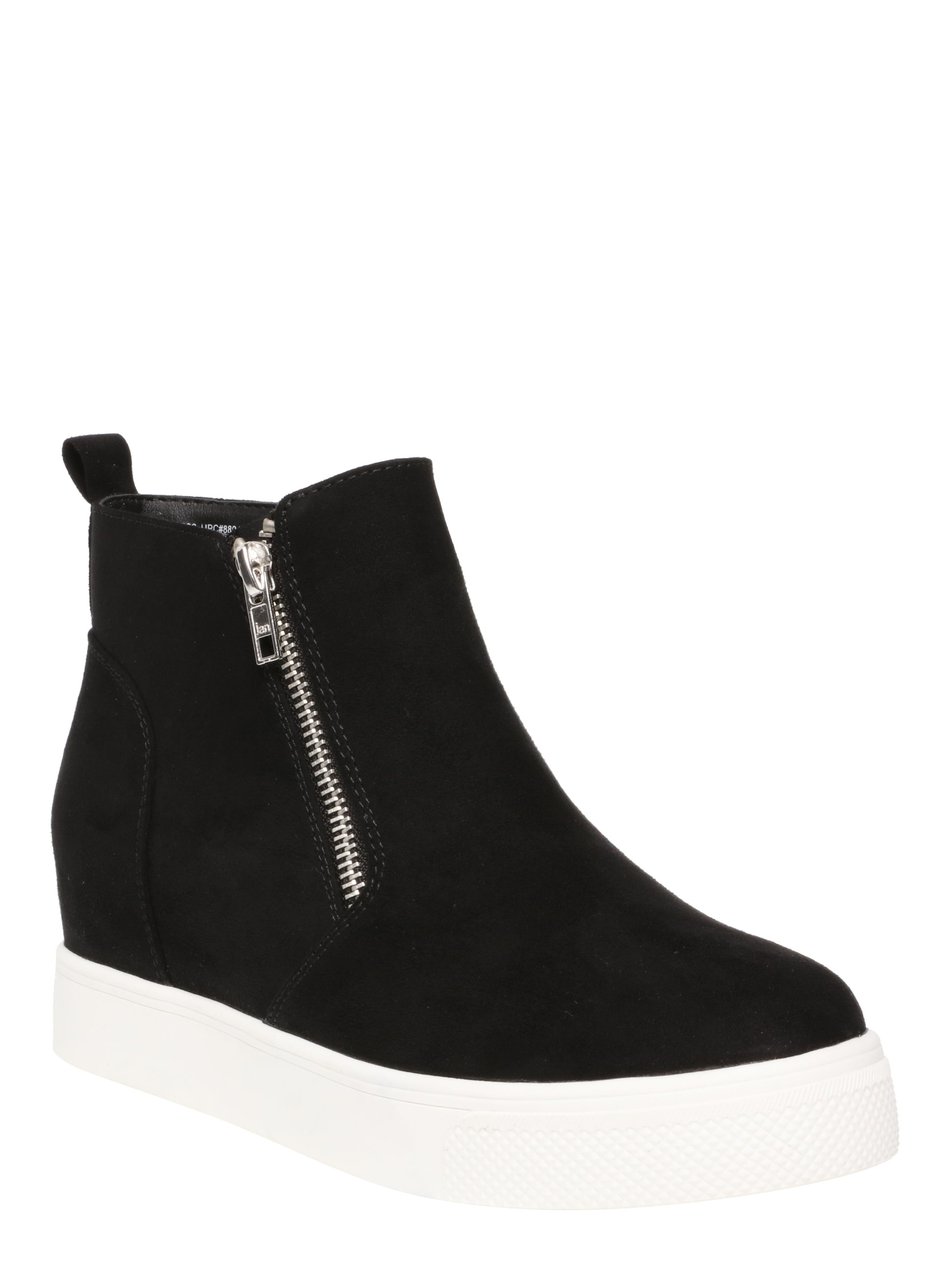 Time And Tru Women's Sneaker Bootie, Wide Width Available