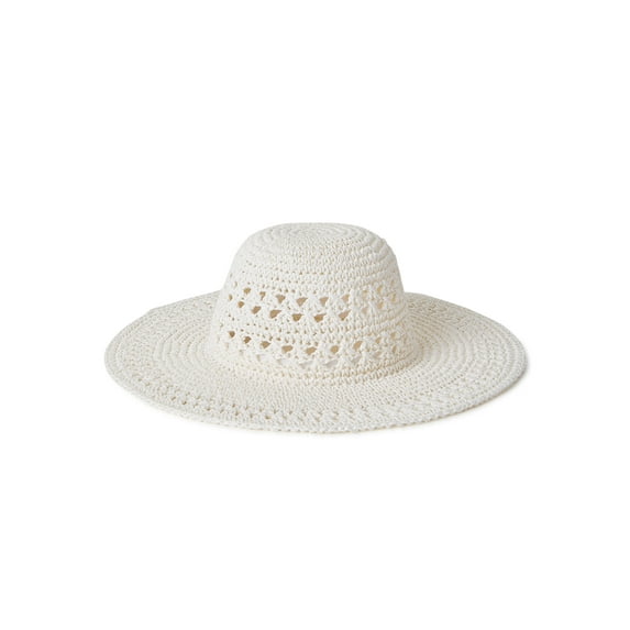 Time And Tru Women's Woven Straw Hat