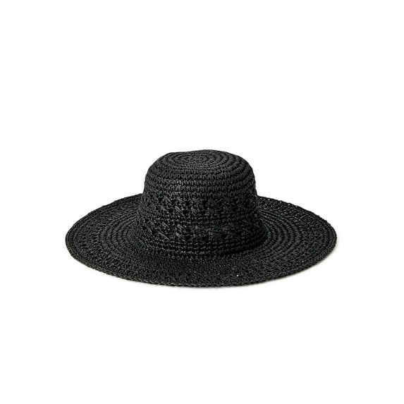 Time And Tru Women's Woven Straw Hat