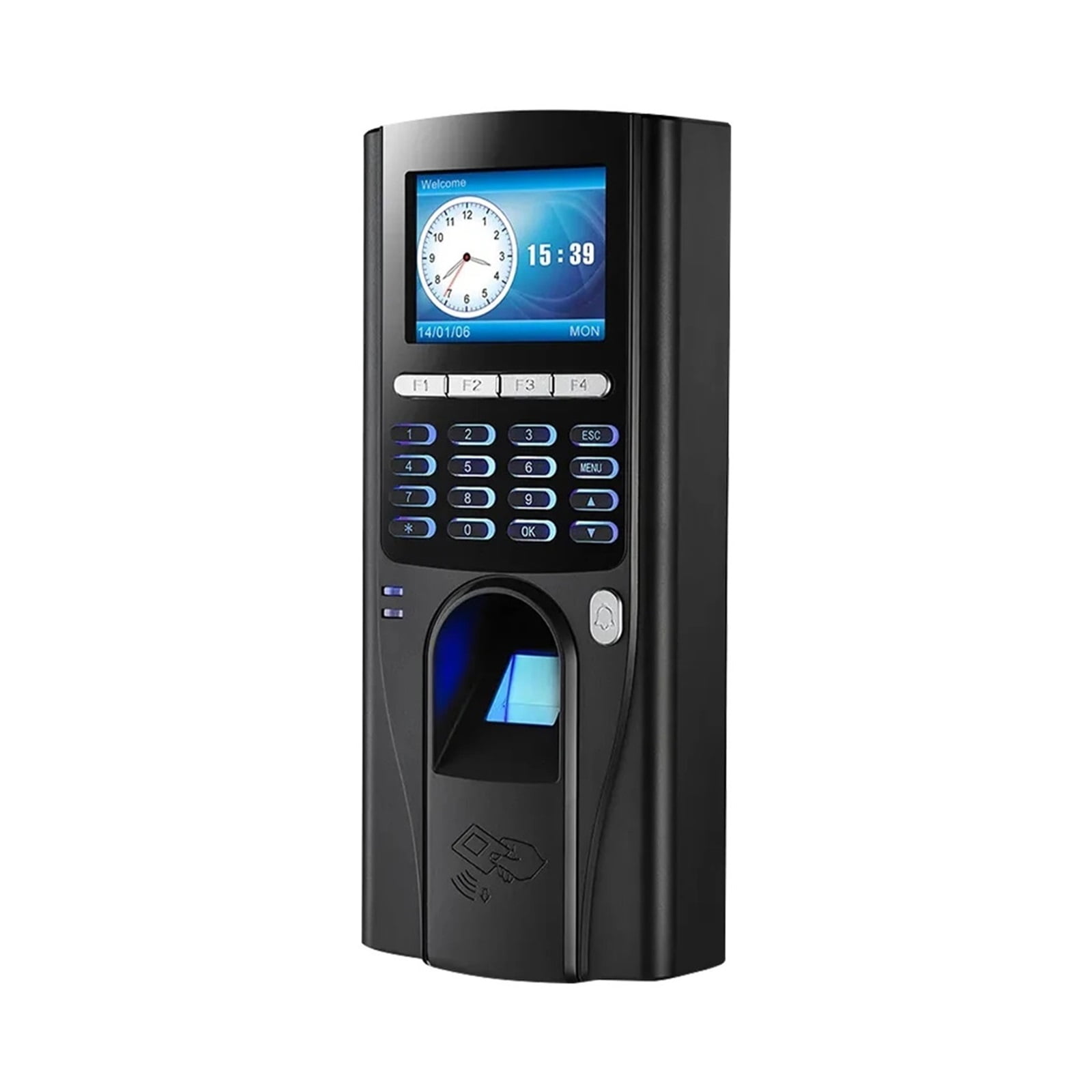 Time Attendance Fingerprint Access Control Machine Time Clock for ...