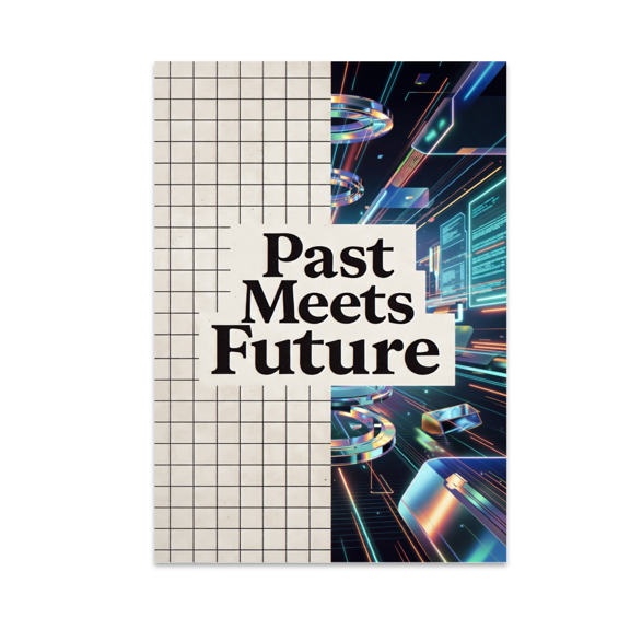 Time-Bending Wall Art - Home Decor Enthusiast - 13x19 Poster Print