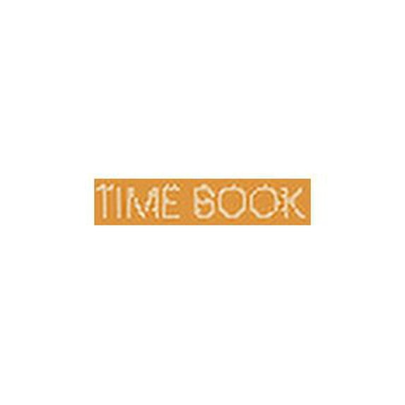 Time Book: Weekly timesheets to complete for 2 years - Design: Mustard yellow (Paperback)